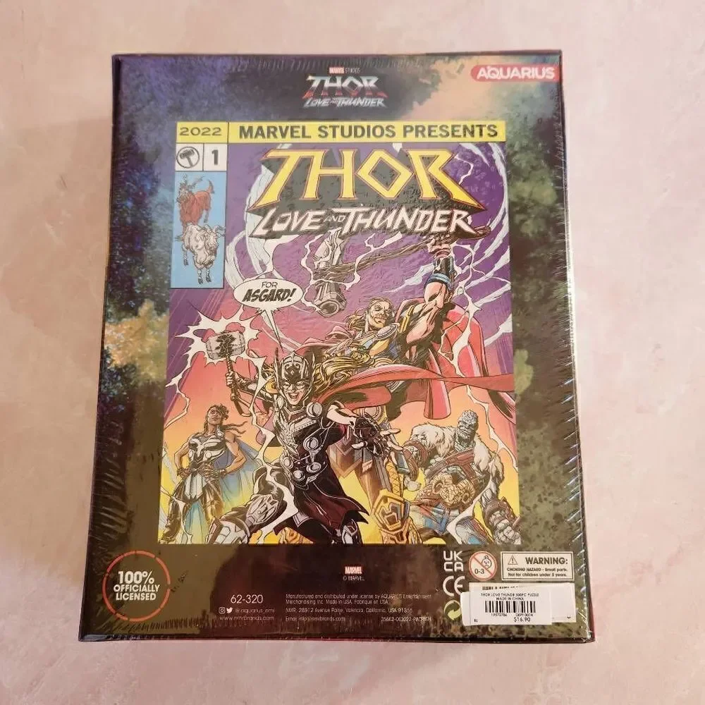 Marvel Thor Love & Thunder 500 piece puzzle New 14x19